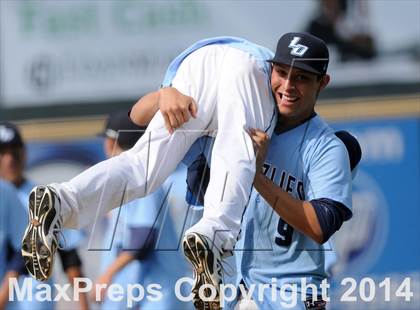 Thumbnail 2 in Etiwanda vs. Los Osos (Battle of the Baseline League) photogallery.
