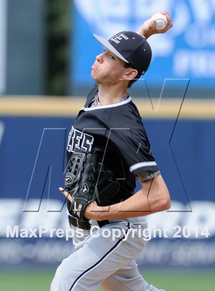 Thumbnail 2 in Etiwanda vs. Los Osos (Battle of the Baseline League) photogallery.
