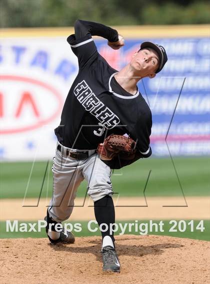 Thumbnail 2 in Etiwanda vs. Los Osos (Battle of the Baseline League) photogallery.