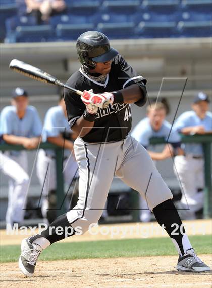 Thumbnail 2 in Etiwanda vs. Los Osos (Battle of the Baseline League) photogallery.