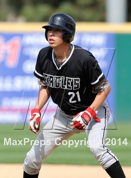 Thumbnail 3 in Etiwanda vs. Los Osos (Battle of the Baseline League) photogallery.