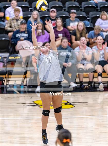 Thumbnail 1 in Highland vs Quitman (Salem Volleyball Tournament) photogallery.