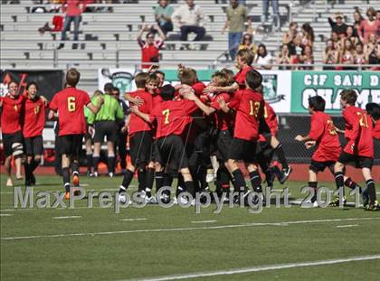 Thumbnail 3 in Pacific Ridge vs. Santa Fe Christian (CIF SDS D5 Final) photogallery.