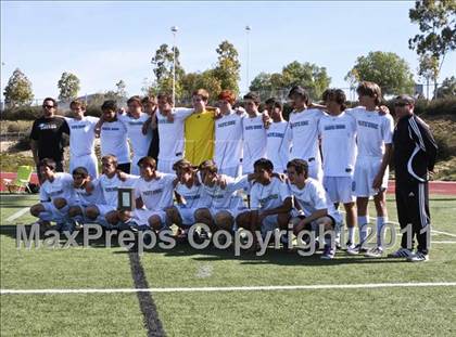 Thumbnail 3 in Pacific Ridge vs. Santa Fe Christian (CIF SDS D5 Final) photogallery.