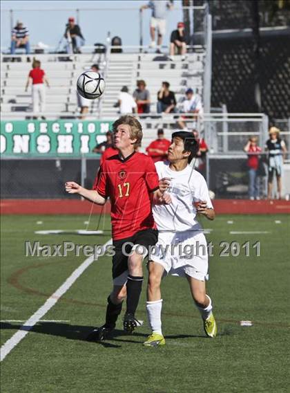 Thumbnail 3 in Pacific Ridge vs. Santa Fe Christian (CIF SDS D5 Final) photogallery.