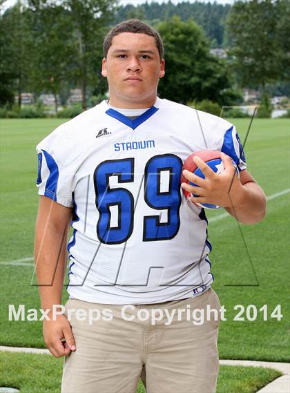 Thumbnail 1 in Stadium (USA Football/MaxPreps Media Day Event) photogallery.