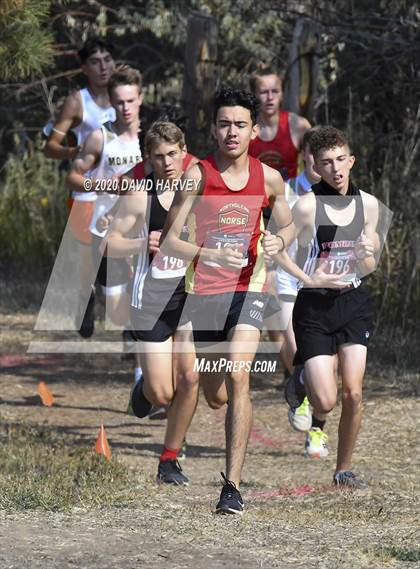 Thumbnail 3 in Boys 5A XC Region3 Regional photogallery.