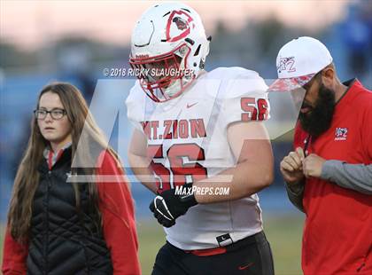 Thumbnail 3 in Mt. Zion @ Cahokia (IHSA Class 5A First Round Playoff) photogallery.