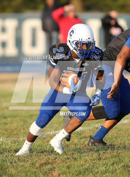 Thumbnail 3 in Mt. Zion @ Cahokia (IHSA Class 5A First Round Playoff) photogallery.