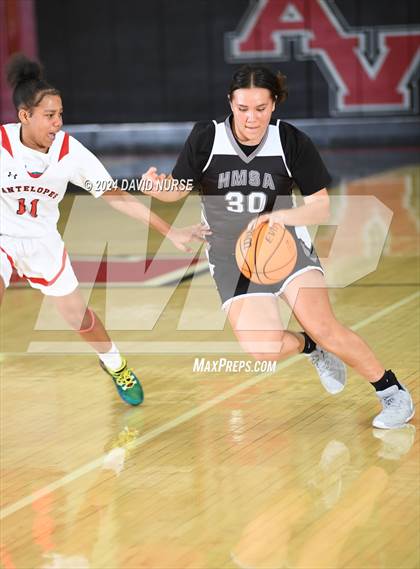 Thumbnail 2 in Hawthorne Math & Science Academy @ Antelope Valley (CIF SS Division 5A Quarterfinal) photogallery.