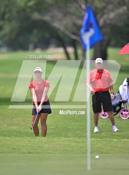 Thumbnail 2 in UIL 6A Golf State Finals (Round 2) photogallery.