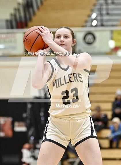 Thumbnail 1 in Noblesville vs. Fort Wayne Northrop (Holiday Shootout) photogallery.