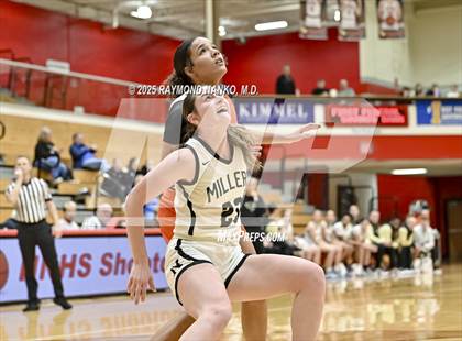 Thumbnail 2 in Noblesville vs. Fort Wayne Northrop (Holiday Shootout) photogallery.