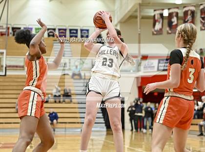 Thumbnail 1 in Noblesville vs. Fort Wayne Northrop (Holiday Shootout) photogallery.