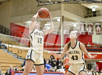Thumbnail 2 in Noblesville vs. Fort Wayne Northrop (Holiday Shootout) photogallery.
