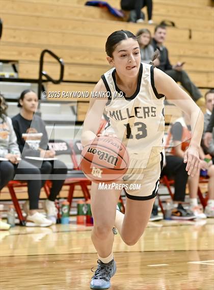 Thumbnail 2 in Noblesville vs. Fort Wayne Northrop (Holiday Shootout) photogallery.