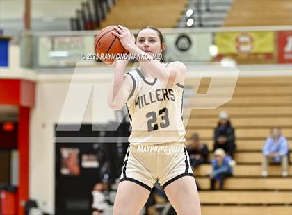 Thumbnail 2 in Noblesville vs. Fort Wayne Northrop (Holiday Shootout) photogallery.