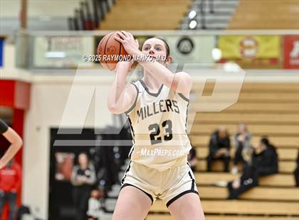 Thumbnail 1 in Noblesville vs. Fort Wayne Northrop (Holiday Shootout) photogallery.