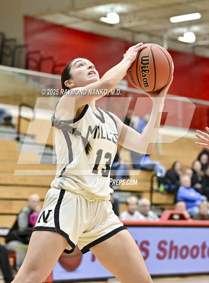 Thumbnail 3 in Noblesville vs. Fort Wayne Northrop (Holiday Shootout) photogallery.
