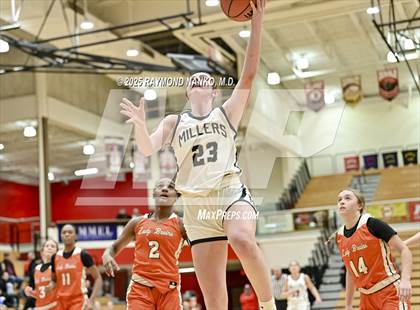 Thumbnail 3 in Noblesville vs. Fort Wayne Northrop (Holiday Shootout) photogallery.