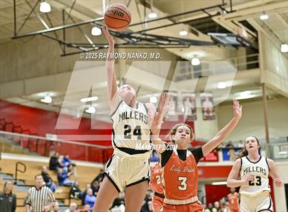 Thumbnail 2 in Noblesville vs. Fort Wayne Northrop (Holiday Shootout) photogallery.