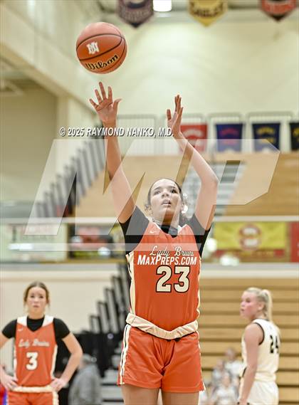 Thumbnail 2 in Noblesville vs. Fort Wayne Northrop (Holiday Shootout) photogallery.