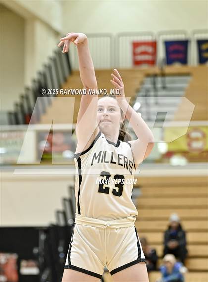 Thumbnail 3 in Noblesville vs. Fort Wayne Northrop (Holiday Shootout) photogallery.
