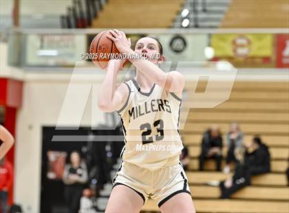 Thumbnail 3 in Noblesville vs. Fort Wayne Northrop (Holiday Shootout) photogallery.