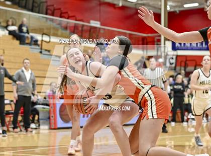 Thumbnail 3 in Noblesville vs. Fort Wayne Northrop (Holiday Shootout) photogallery.