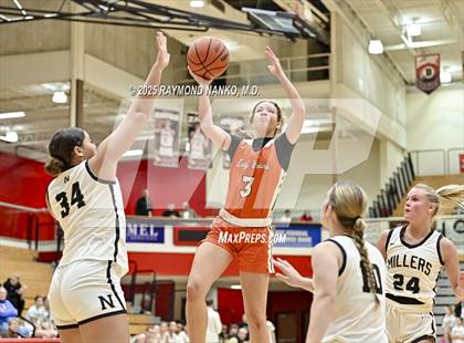 Thumbnail 1 in Noblesville vs. Fort Wayne Northrop (Holiday Shootout) photogallery.