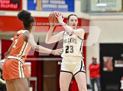 Thumbnail 2 in Noblesville vs. Fort Wayne Northrop (Holiday Shootout) photogallery.