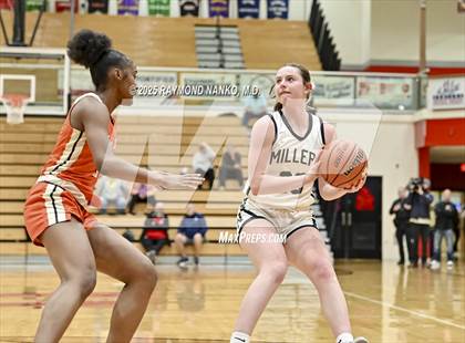 Thumbnail 2 in Noblesville vs. Fort Wayne Northrop (Holiday Shootout) photogallery.
