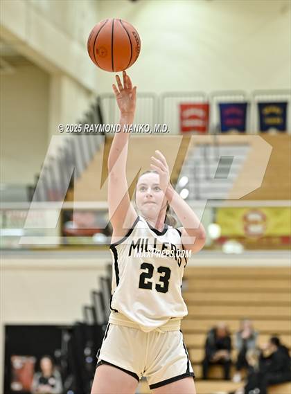 Thumbnail 3 in Noblesville vs. Fort Wayne Northrop (Holiday Shootout) photogallery.