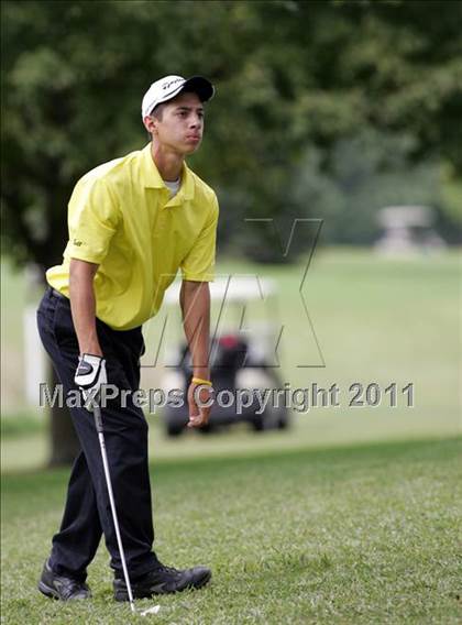 Thumbnail 2 in Valley JV/Varsity Invitational @ Jester Park Golf Course photogallery.