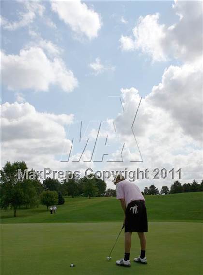 Thumbnail 2 in Valley JV/Varsity Invitational @ Jester Park Golf Course photogallery.