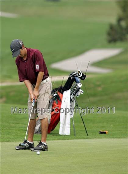 Thumbnail 2 in Valley JV/Varsity Invitational @ Jester Park Golf Course photogallery.