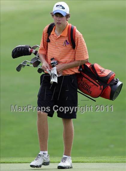 Thumbnail 1 in Valley JV/Varsity Invitational @ Jester Park Golf Course photogallery.