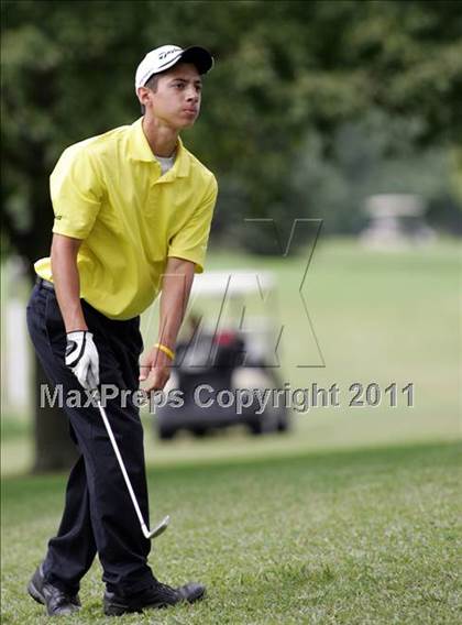 Thumbnail 1 in Valley JV/Varsity Invitational @ Jester Park Golf Course photogallery.