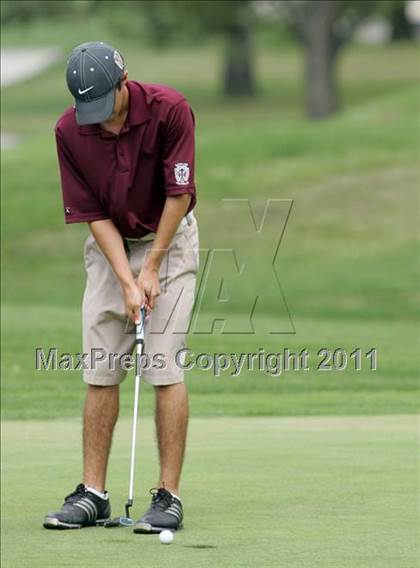 Thumbnail 3 in Valley JV/Varsity Invitational @ Jester Park Golf Course photogallery.
