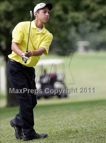 Thumbnail 3 in Valley JV/Varsity Invitational @ Jester Park Golf Course photogallery.