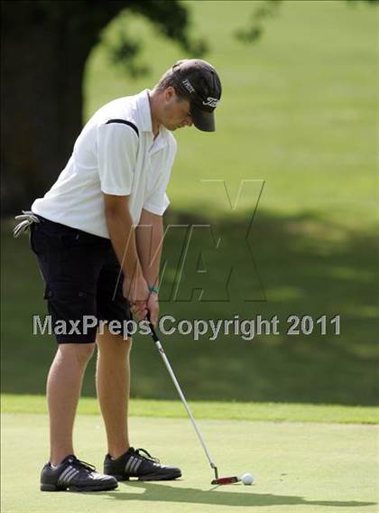 Thumbnail 2 in Valley JV/Varsity Invitational @ Jester Park Golf Course photogallery.