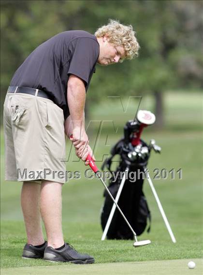 Thumbnail 3 in Valley JV/Varsity Invitational @ Jester Park Golf Course photogallery.