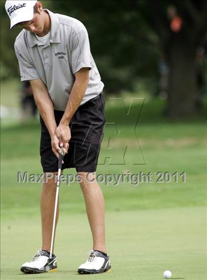 Thumbnail 2 in Valley JV/Varsity Invitational @ Jester Park Golf Course photogallery.