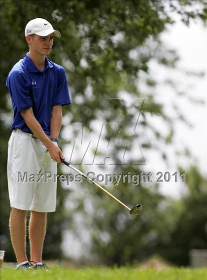 Thumbnail 3 in Valley JV/Varsity Invitational @ Jester Park Golf Course photogallery.