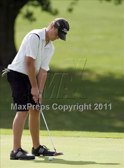 Thumbnail 3 in Valley JV/Varsity Invitational @ Jester Park Golf Course photogallery.