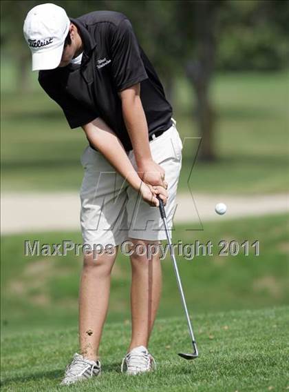 Thumbnail 2 in Valley JV/Varsity Invitational @ Jester Park Golf Course photogallery.