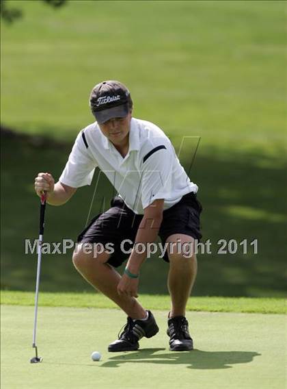 Thumbnail 3 in Valley JV/Varsity Invitational @ Jester Park Golf Course photogallery.