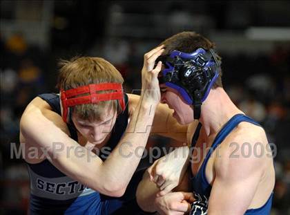 Thumbnail 2 in NYSPHSAA Championships (Division II Consolations/Wrestlebacks) photogallery.