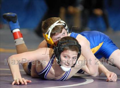 Thumbnail 2 in NYSPHSAA Championships (Division II Consolations/Wrestlebacks) photogallery.