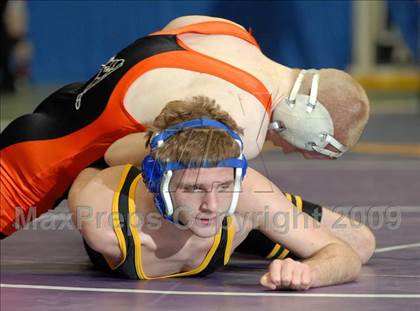 Thumbnail 3 in NYSPHSAA Championships (Division II Consolations/Wrestlebacks) photogallery.